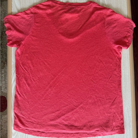 Vineyard Vines T-shirt 100% linen peach/coral color - Picture 2 of 9